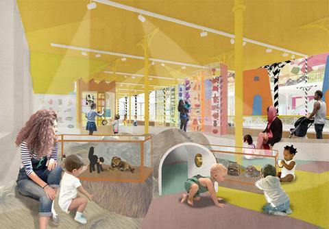 The Play gallery included in AOC's redesign of the V&A Museum of Childhood