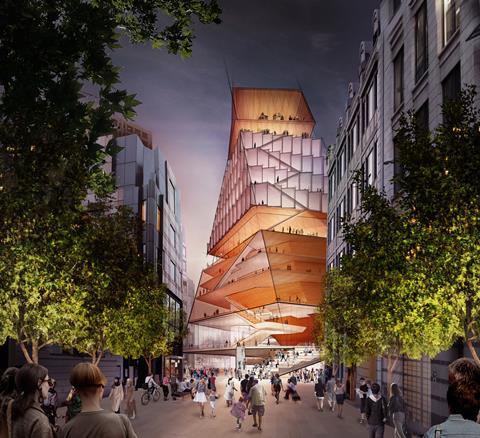 Diller Scofidio & Renfro's proposed Centre for Music