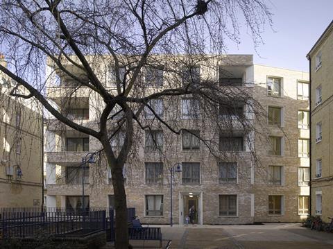 Darbishire Place, Peabody Housing, E1 by Niall McLaughlin Architects