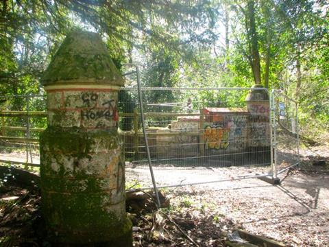 St Peter's Seminary, Cardross - entrance bridge