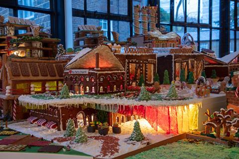 The Gingerbread City 2021 detail Urban Farming zone © Luke Hayes