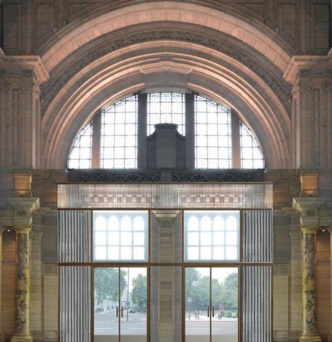 Sam Jacob Studio competition winning entry for revamp of V&A Cromwell Road entrance