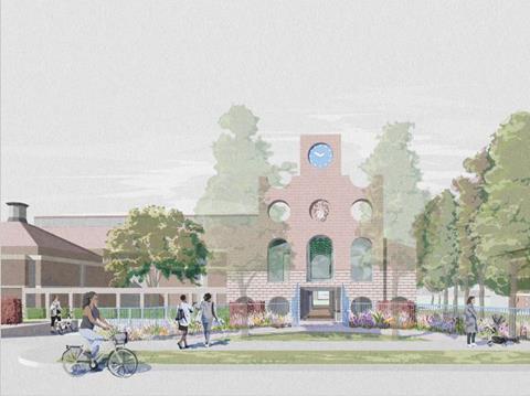 Charles Holland Architects proposal for the college