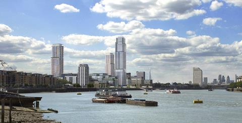 Convoys Wharf masterplan by Farrells