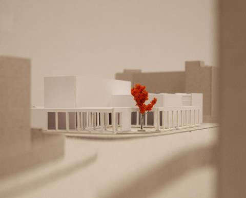 model view entrance_Bethnal Green Methodist Church_Gatti Routh Rhodes