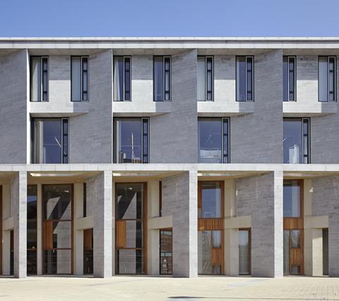 Grafton Architects' University of Limerick Medial School, which was shortlisted for the Stirling Prize in 2013