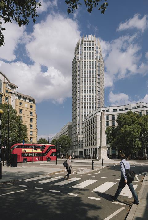 Blackfriars Circus - Conquest Tower - by Maccreanor Lavington