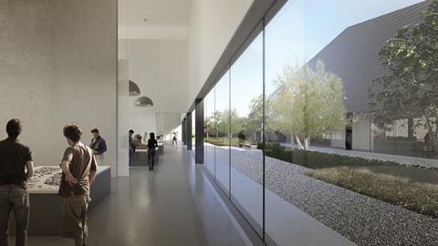 Inside John McAslan & Partners' British Museum Archaeology Research Centre, earmarked for a site in Shinfield