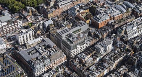 Aerial view off the Film House hotel proposals