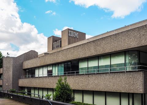 Original details of Denys Lasdun's IBM headquarters