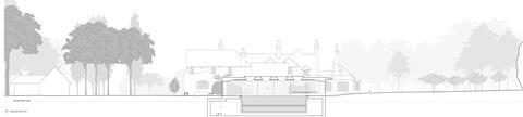 Studio Octopi pool house Gerrards Cross_235 PL15rA_Proposed Section CC