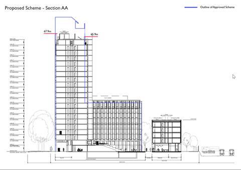 Dominvs Hammersmith plans to turn RSHP hotel into student flats