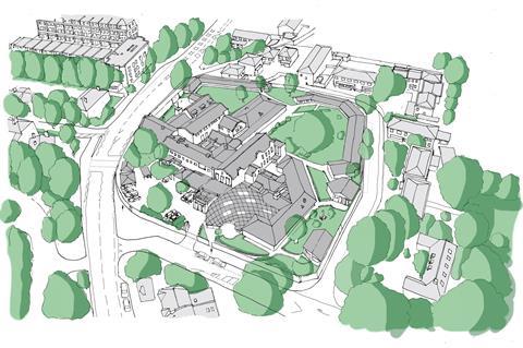 Fig 5. Aerial view