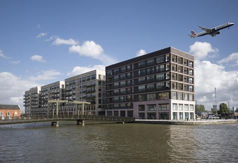 Royal Albert Wharf Phase 1 by Maccreanor Lavington with detailed design by RMA Architects