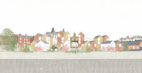 Tiverton housing scheme by Mikhail Riches