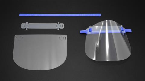 Fosters 3D prints NHS PPE visors - the parts