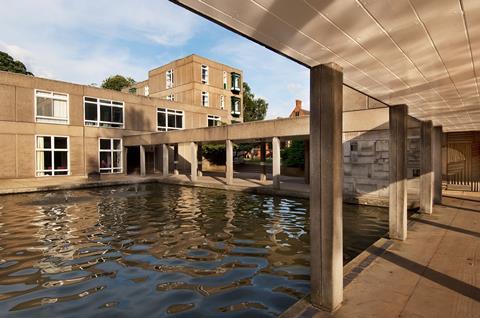 Open pool at Derwent, University of York, by RMJM