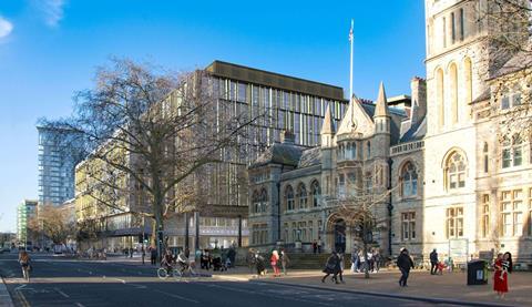 The new civic-centre building proposed for Ealing Broadway