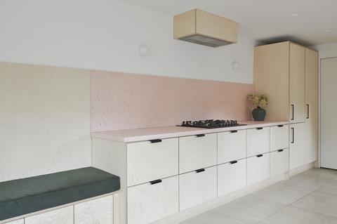 Kilmoire - Signature GFRC Polished Concrete Surfaces in Exposed Aggregate Himalayan Salt. £1000m2. Photography_ Guy Lockwood