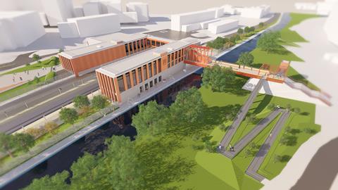 Associated Architects' proposals for the new University Station in Birmingham