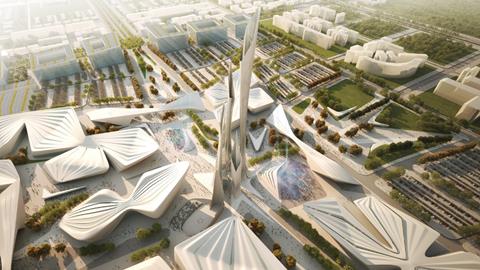 Zaha Hadid's design for Expo 2017