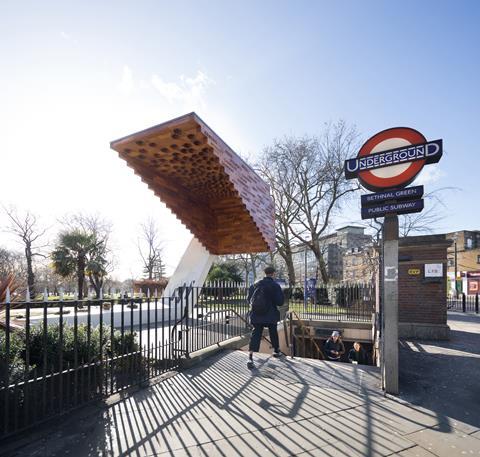 The Bethnal Green Memorial, by Arboreal Architecture