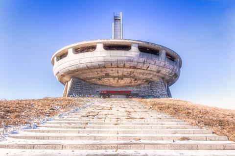 The Buzludzha Monument, Bulgaria