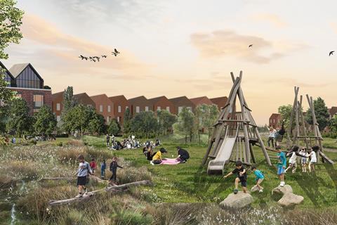 CGI image of Chelmsford City Village