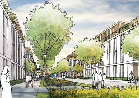 Part of PRP Architects' vision for Ebbsfleet's Western Village
