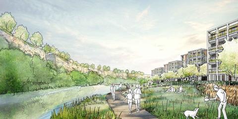 Part of PRP Architects' vision for Ebbsfleet's Western Village