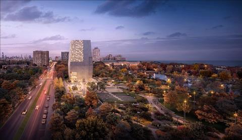 Tod Williams and Billie Tsien's proposals for the Obama Presidential Centre in Chicago