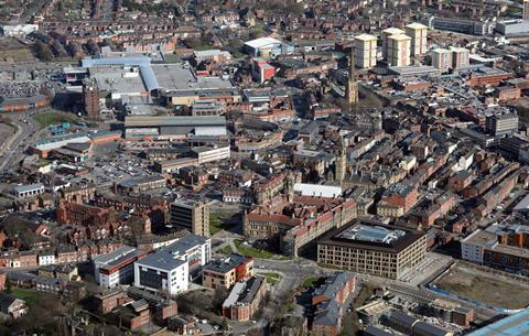 Wakefield-town-centre-aerial-shutterstock_1065506423