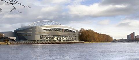 KSS's consented but scrapped Riverside Stand at Fulham's Craven Cottage