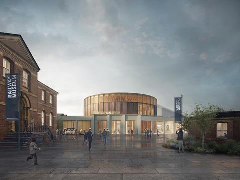 National Railway Museum winning concept by Feilden Fowles_01_Approach