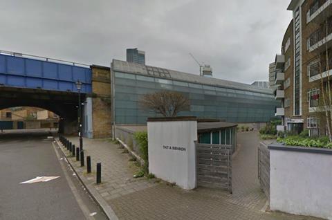 The site of Acanthus LW's proposed new entrance to Southwark Tube Station