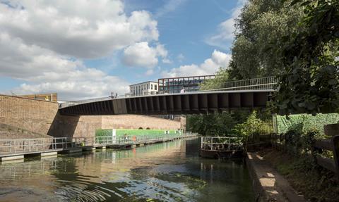 Camley Street Bridge by Moxon Architects