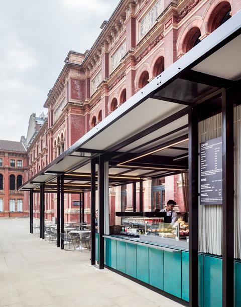 V&A Garden Cafe by Reed Watts Architects