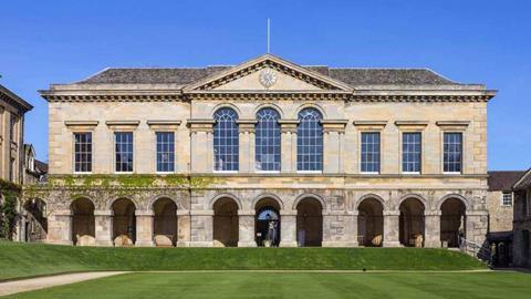 Worcester College library