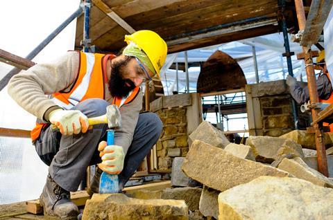 Participants of The Prince's Foundation's programmes in traditional building craft skills (4)