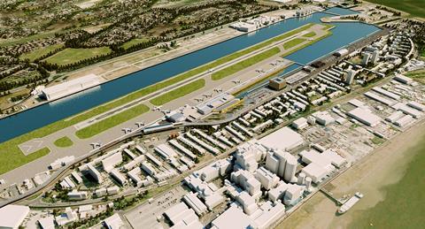 Pascall and Watson scheme for London City Airport