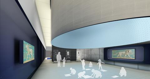 3. View of the area dedicated to gathering and programming_renderings by NADAAA courtesy The Met