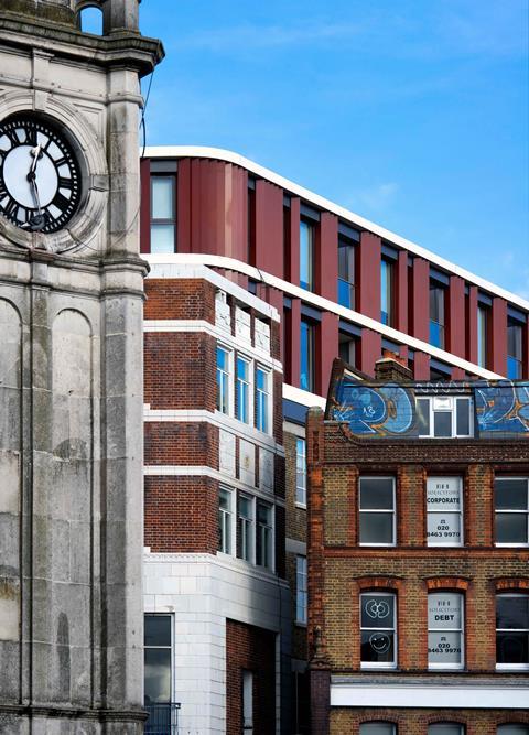 The two-storey loft extension at Tower House in Lewisham, by Barr Gazetas