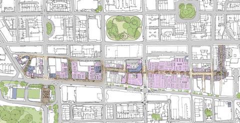 Pilbrow and Partners_Marks Spencer Marble Arch - plan