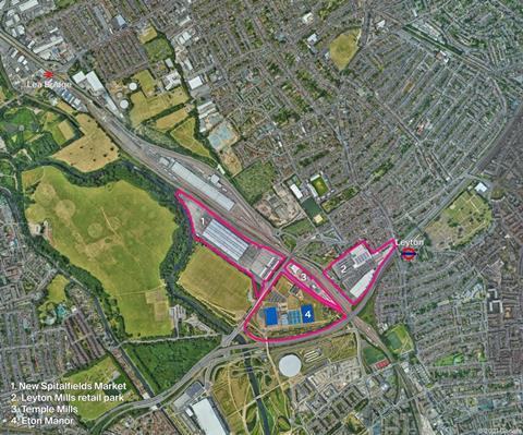 The New Spitalfields and Leyton Mills development framework area