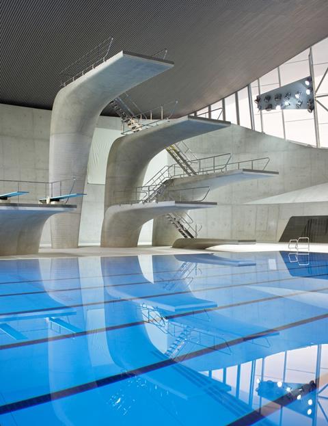 Zaha Hadid's Aquatics Centre