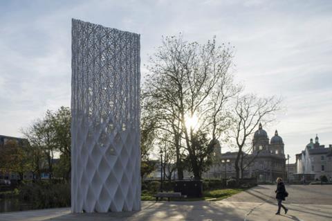 Tonkin Liu's Solar Gate sundial sculpture in Hull