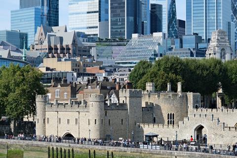 Tower and City shutterstock
