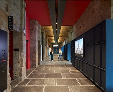 Edinburgh Futures Institure corridor