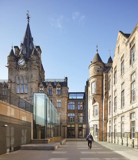 Edinburgh Futures Institute side of auditorium external