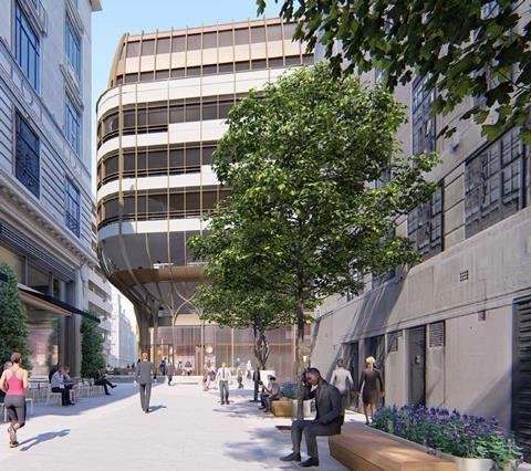 The second phase of Make Architects' St James's Market proposals for the Crown Estate
